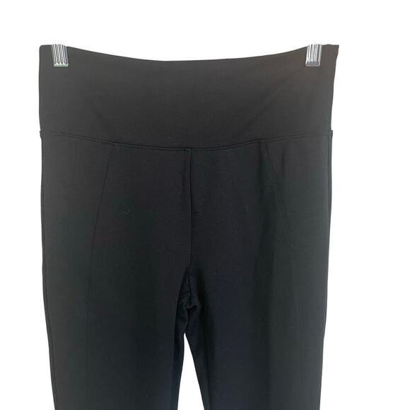 Assets by Spanx Black Shapewear Leggings Pull-On Women's Size Medium Pants - Picture 3 of 4